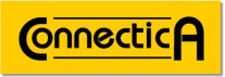 il logo della connectica, a partire dal 1995, il primo logo, che richiamava quello della Lotus Development