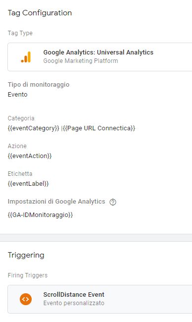 Google Tag Manager: tracciare l'evento di scroll di una pagina per Google Analytics